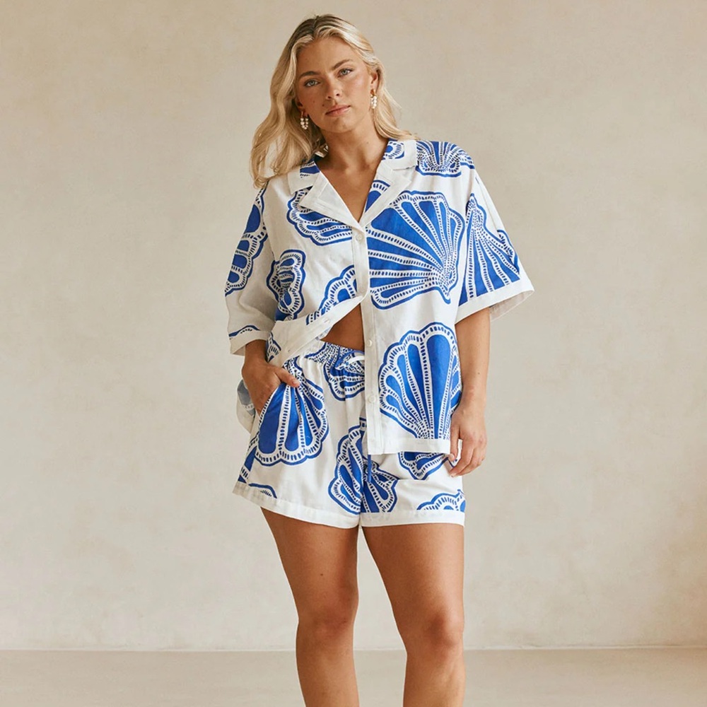 Kara Sabo Skirt Seashell Top